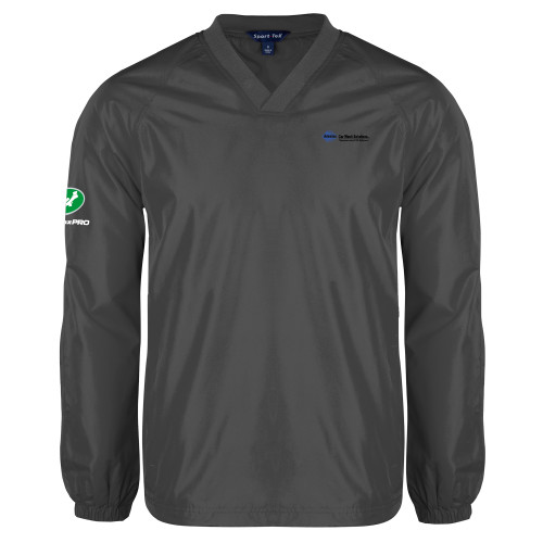 Charcoal V Neck Raglan Windshirt - Advance Car Wash Solutions