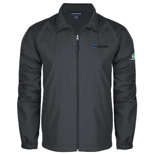 Charcoal Full Zip Wind Jacket - Advance Car Wash Solutions