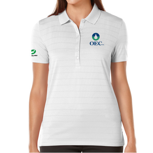  Callaway Womens White Opti Vent Polo - OEC