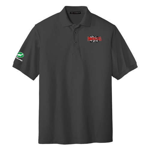  Charcoal Silk Touch Polo - Protect It Embroidery