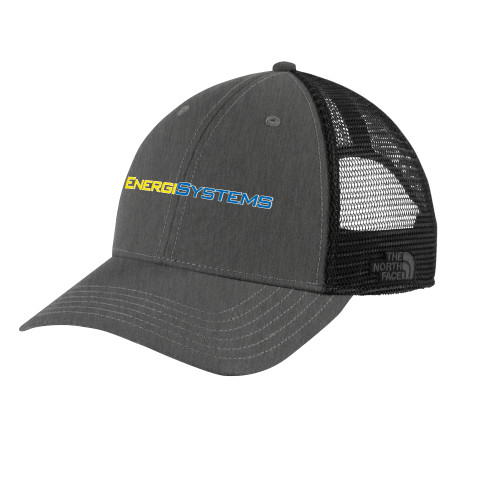  The North Face Grey Heather/Black Ultimate Trucker Hat - EnergiSystems Wordmark