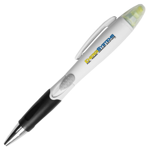  Blossom White Pen/Highlighter - EnergiSystems Wordmark with Tagline
