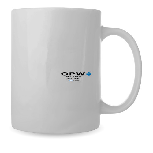  Full Color White Mug 15oz - OPW Vehicle Wash Solutions