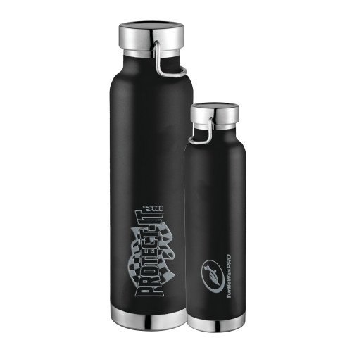  Thor Copper Vacuum Insulated Black Bottle 22oz - Protect It Engraved