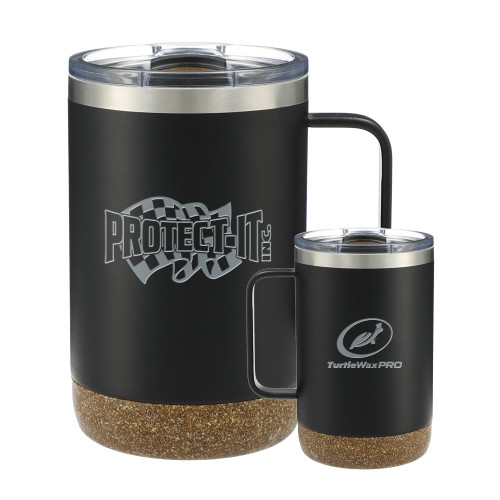  Valhalla Vacuum Insulated Camp Black Mug 14oz - Protect It Engraved