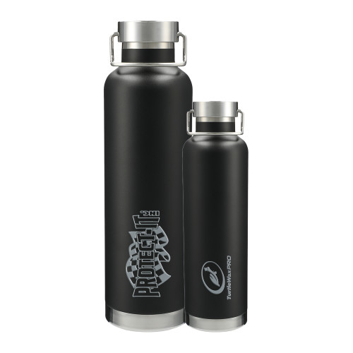  Thor Copper Vacuum Insulated Black Bottle 32oz - Protect It Engraved