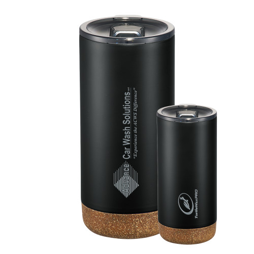  Valhalla Vacuum Insulated Black Tumbler 16oz - Advance Car Wash Solutions Engraved