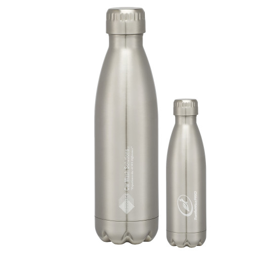  Swig Stainless Steel Silver Bottle 16oz - Advance Car Wash Solutions Engraved