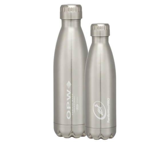  Swig Stainless Steel Silver Bottle 16oz - OPW Vehicle Wash Solutions Engraved
