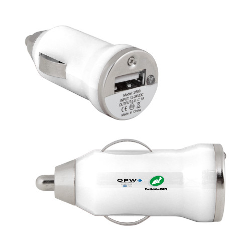  On the Go White Car Charger - OPW Vehicle Wash Solutions Turtle Wax Pro Horizontal