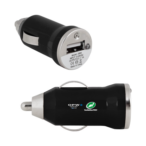  On the Go Black Car Charger - OPW Vehicle Wash Solutions Turtle Wax Pro Horizontal