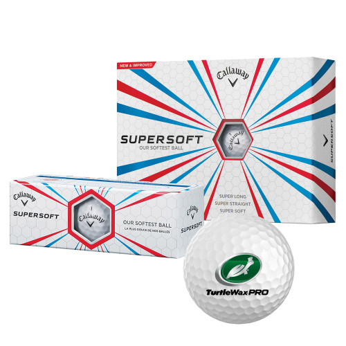  Callaway Supersoft Golf Balls 12/pkg - Turtle Wax Pro