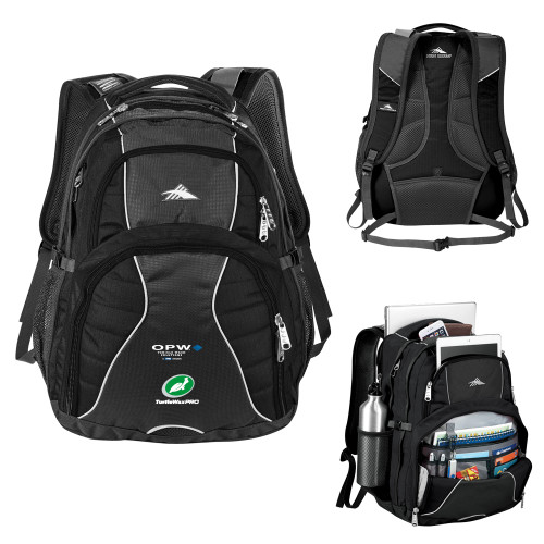  High Sierra Black Swerve Computer Backpack - OPW Vehicle Wash Solutions Turtle Wax Pro Vertical
