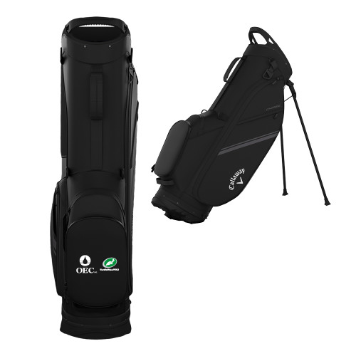  Callaway Chase Black Stand Golf Bag - Turtle Wax Pro OEC Horizontal