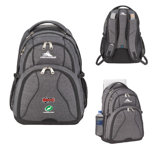  High Sierra Graphite Swerve Computer Backpack - Turtle Wax Pro Protect It Vertical