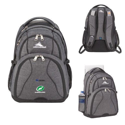  High Sierra Graphite Swerve Computer Backpack - Turtle Wax Pro Advance Car Wash Solutions Vertical