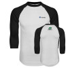 Thumbnail image for  White/Black Raglan Baseball T Shirt