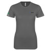 Thumbnail image for  Next Level Womens Charcoal Boyfriend Tee