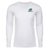 Thumbnail image for  Next Level White Cotton Long Sleeve Tee