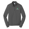Thumbnail image for  Port & Co Dark Heather Fan Favorite Fleece 1/4 Zip Pullover