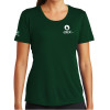 Thumbnail image for  Womens Dark Green Performance Short Sleeve Tee