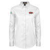 Thumbnail image for  Womens White Twill Button Down Long Sleeve