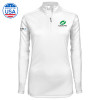 Thumbnail image for  Syntrel Womens White Interlock 1/4 Zip
