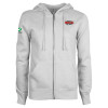 Thumbnail image for  ENZA Womens White Fleece Full Zip Hoodie