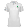 Thumbnail image for  Womens Silk Touch White Pique Polo