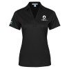 Thumbnail image for  Womens Black Performance Fine Jacquard Polo