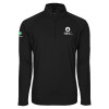 Thumbnail image for  Sport Tek Black Sport Wick Stretch 1/2 Zip Pullover