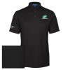 Thumbnail image for  Black Performance Fine Jacquard Polo