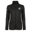 Thumbnail image for  Womens Black Heather Fleece Jacket