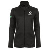 Thumbnail image for  Womens Black Heather Fleece Jacket
