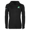 Thumbnail image for  Womens Black Sport Wick Stretch Full Zip Jacket