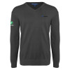 Thumbnail image for  Charcoal Heather VNeck Sweater