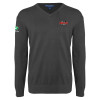 Thumbnail image for  Charcoal Heather VNeck Sweater