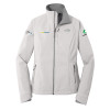 Thumbnail image for  The North Face Womens Light Grey Heather Apex Barrier Softshell Jacket