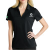 Thumbnail image for  Nike Womens Black Dri Fit Micro Pique Polo