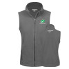 Thumbnail image for  Womens Charcoal Fleece Full Zip Vest