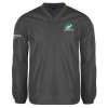 Thumbnail image for  Charcoal V Neck Raglan Windshirt