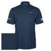 Thumbnail image for  Navy Performance Fine Jacquard Polo