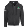 Thumbnail image for  Charcoal Fleece Full Zip Hoodie