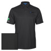 Thumbnail image for  Charcoal Performance Fine Jacquard Polo