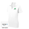 Thumbnail image for  Womens White Dry Mesh Polo