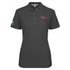 Thumbnail image for  Womens Silk Touch Charcoal Pique Polo
