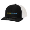 Thumbnail image for  Richardson Black/White Trucker Hat