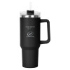 Thumbnail image for  Hippo Black Mug & Straw Lid with Twist Closure 40 oz
