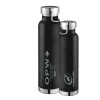 Thumbnail image for  Thor Copper Vacuum Insulated Black Bottle 22oz