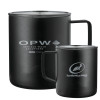 Thumbnail image for  Rover Camp Vacuum Insulated Black Mug 14oz